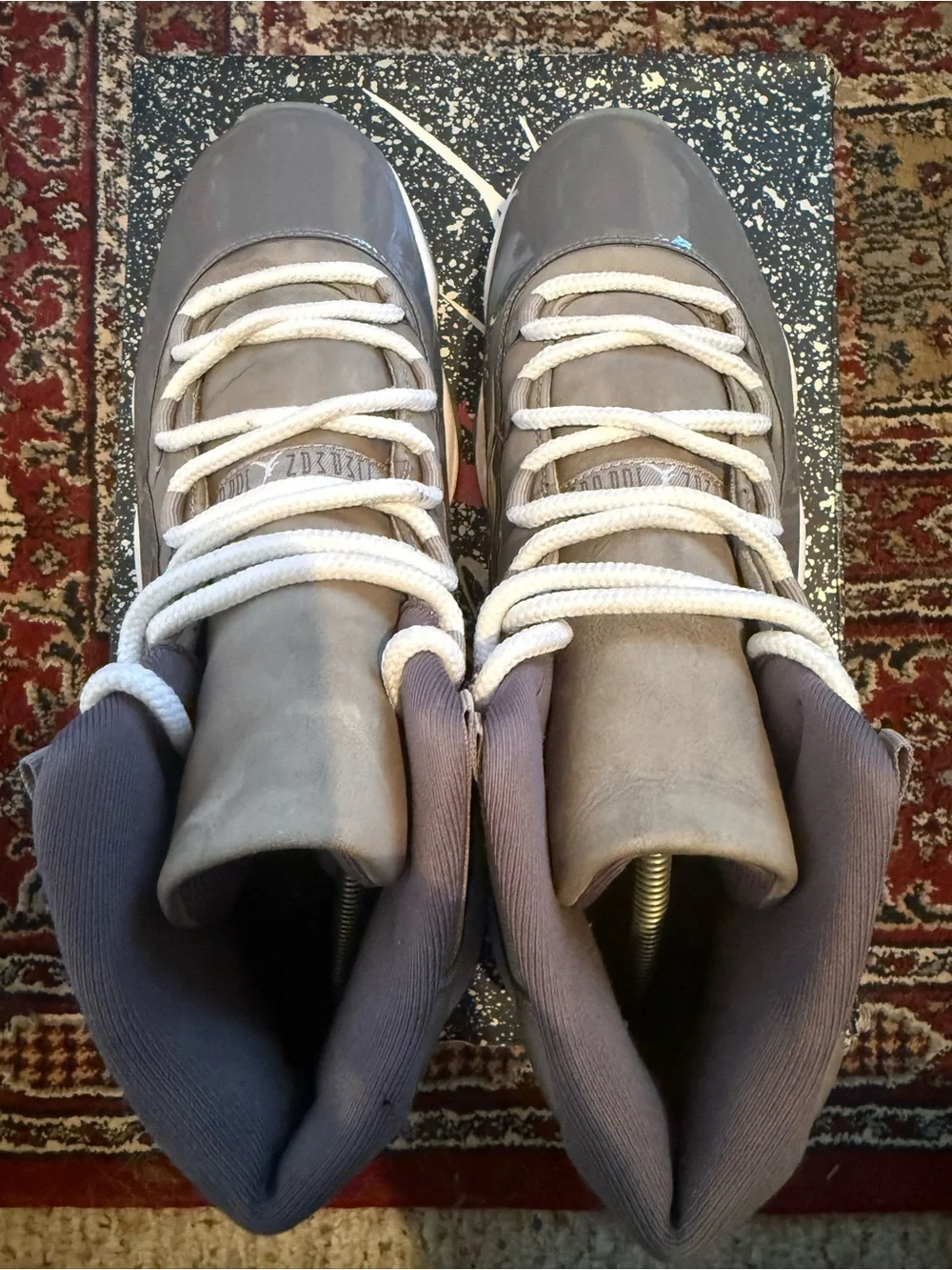 Jordan 11 Retro Cool Grey/White Sneakers